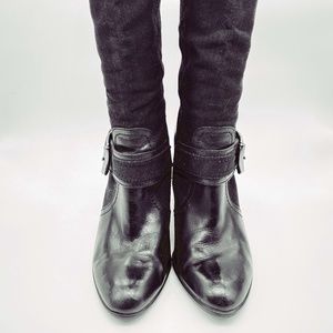Replay black boots; vintage.